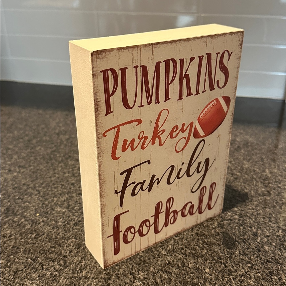 Festive Fall Sign for Home - Picture 2 of 5